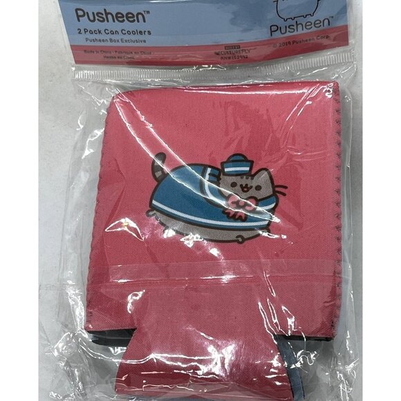 Plusheen Lot BRAND NEW! 2 Pack Can Drink Holders & Felt Garland - Picture 5 of 6